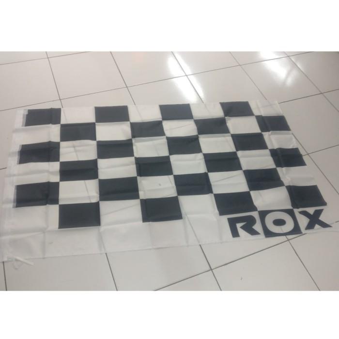 Jual BENDERA START FINISH ROX JUMBO 2M 1M (NO TIANG) | Shopee Indonesia