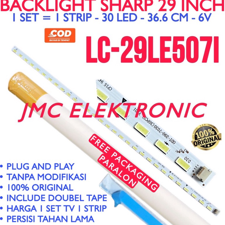 Jual TERBAIK!. BACKLIGHT TV LED SHARP 29 INC LC29LE507I LC29LE5071 ...