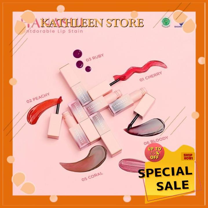 Jual NEW HANASUI TINTDORABLE LIP STAIN HANASUI LIPTINT PALING MURAH
