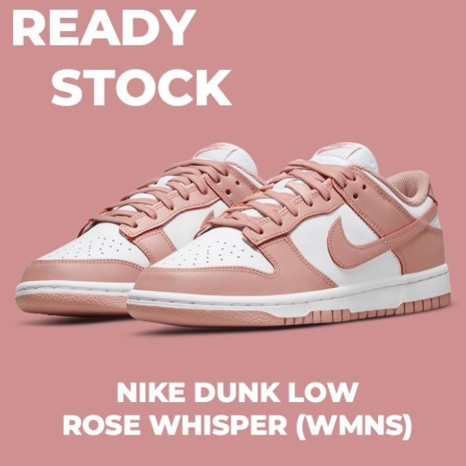 Jual Nike Dunk Low Rose Whisper Wmns Shopee Indonesia