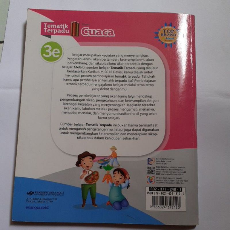 Jual Buku Tematik kelas 3 Erlangga kurtilas revisi | Shopee Indonesia