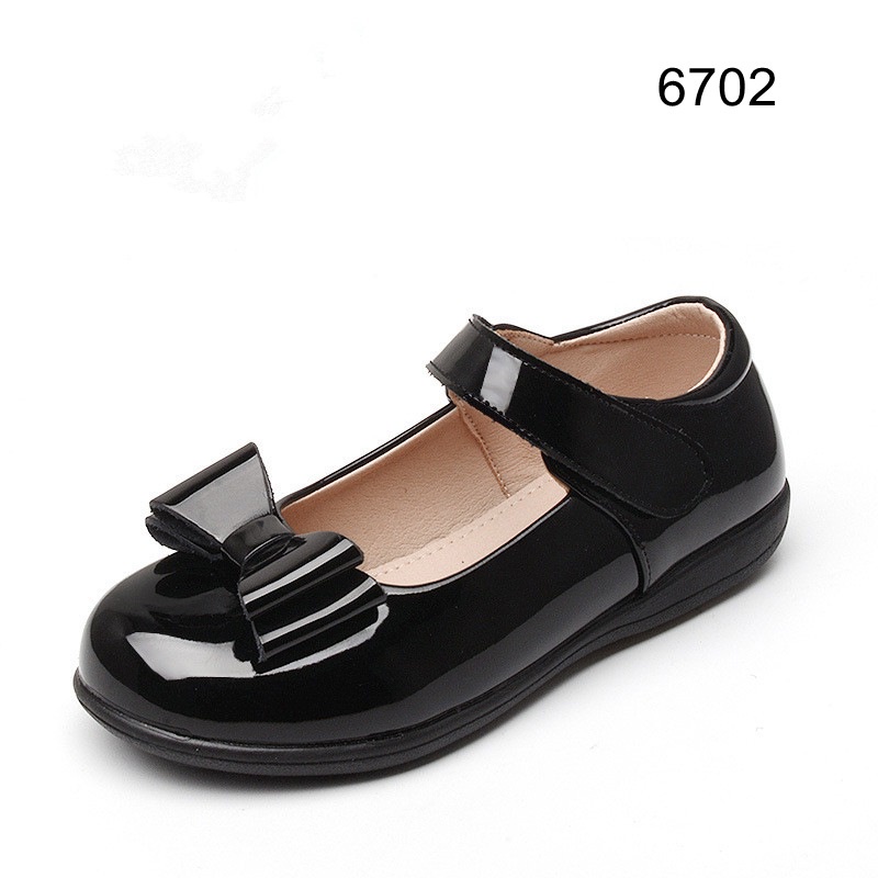 School Uniform Black Dress Shoes For Girls ❤Children Student
