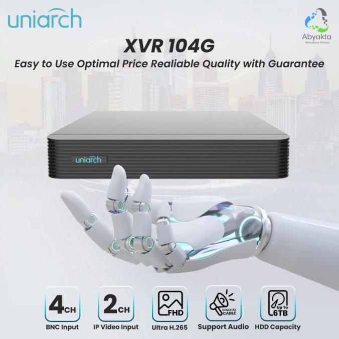 Jual Dvr Cctv Uniarch Xvr Uniarch 4ch XVR-104G Garansi Resmi | Shopee ...