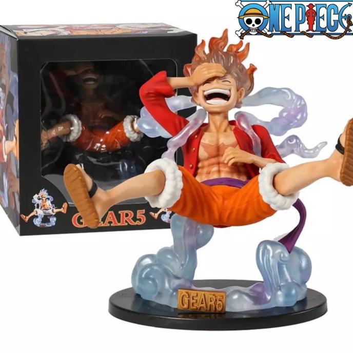 Jual Action Figure One Piece Monkey D Luffy Gear 5 Sun God Laughing Ver ...