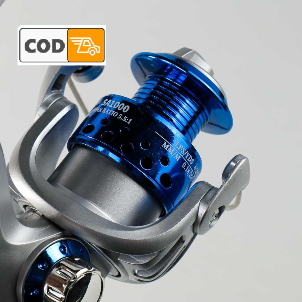Jual Reel Pancing Aluminium Gear Ratio 5.5:1 Tarikan Kuat Alat ...
