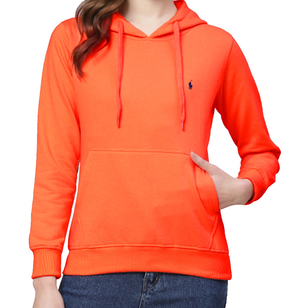 Hoodie cheap polos orange