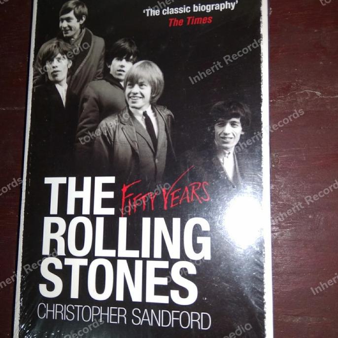 Jual Buku Import The Rolling Stones Fifty Years No Cd Vinyl Mick Jagger 50 Shopee Indonesia 7470