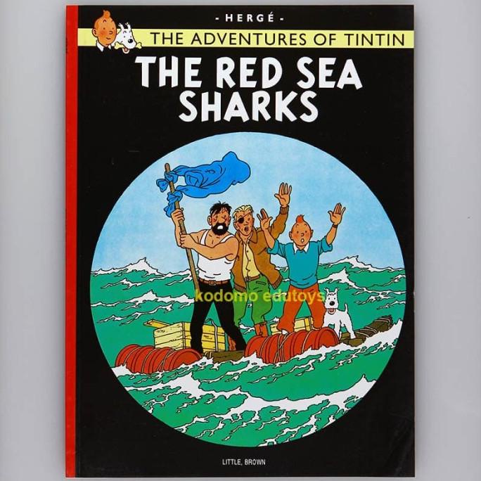 Jual Buku The Adventures Of Tintin The Red Sea Sharks Buku Komik Impor