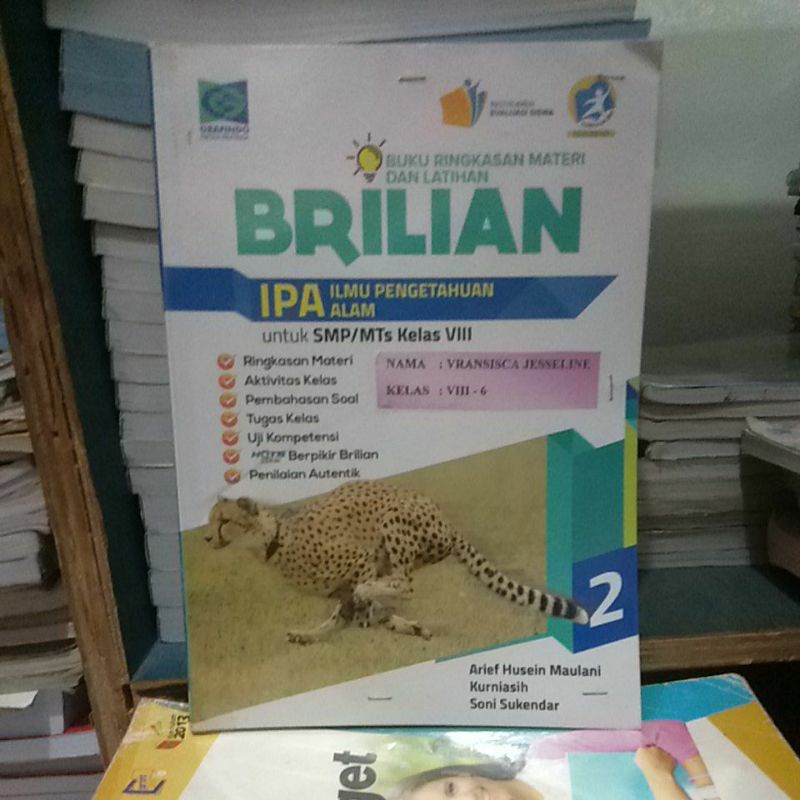 Jual Buku Bekas Ringkasan Materi Dan Latihan Brilian Ipa Ilmu Pengetahuan Alam Untuk Smp Kelas 8