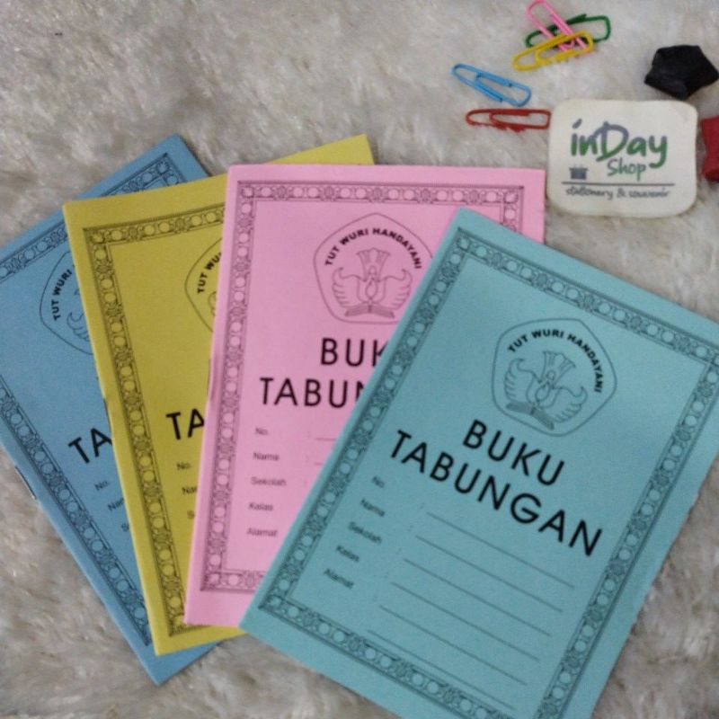 Jual Buku Tabungan Mini | INDAY SHOP | Shopee Indonesia