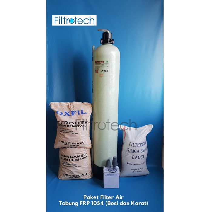 Jual Paket Filter Air Tabung Frp Air Sumur Besi Dan Karat