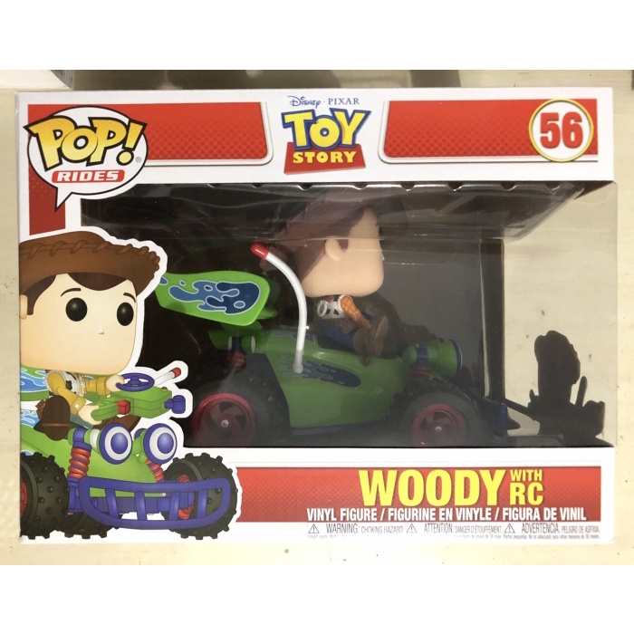 Jual Funko Pop Disney Toy Story 4 Woody With Rc Rides Shopee