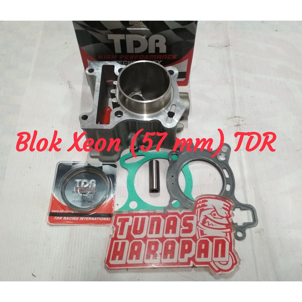 Jual Blok Bore Up Tdr Racing Xeon Carbu D Mm Cc Shopee Indonesia