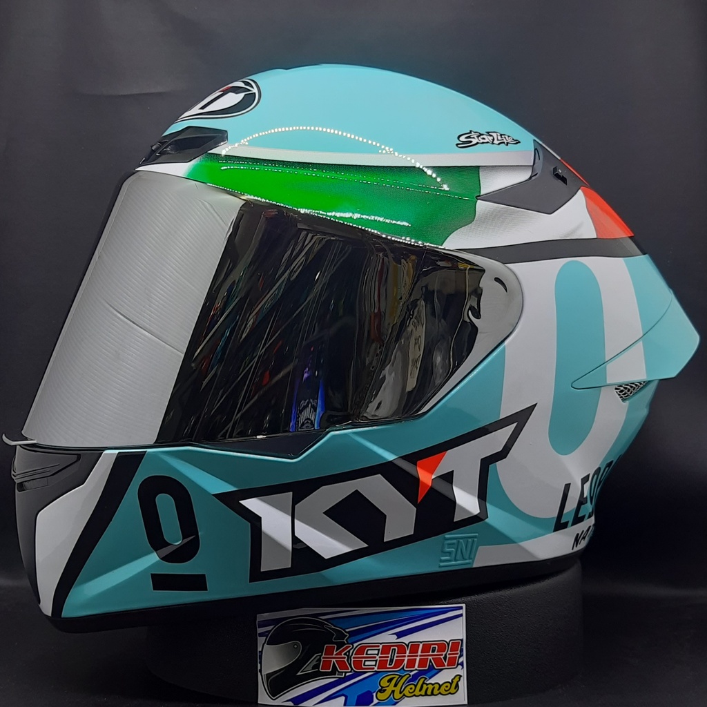 Jual Helm KYT TT COURSE DALLA PORTA leopard full face ttc | Shopee ...