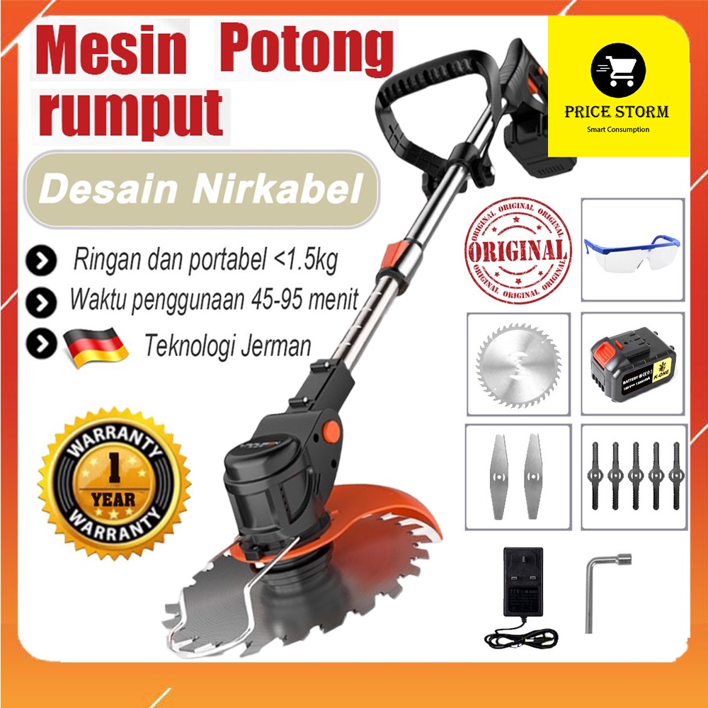 Jual Mesin Potong Rumput V Baterai Alat Potong Rumput Mesin Potong Rumput Tanpa Kabel