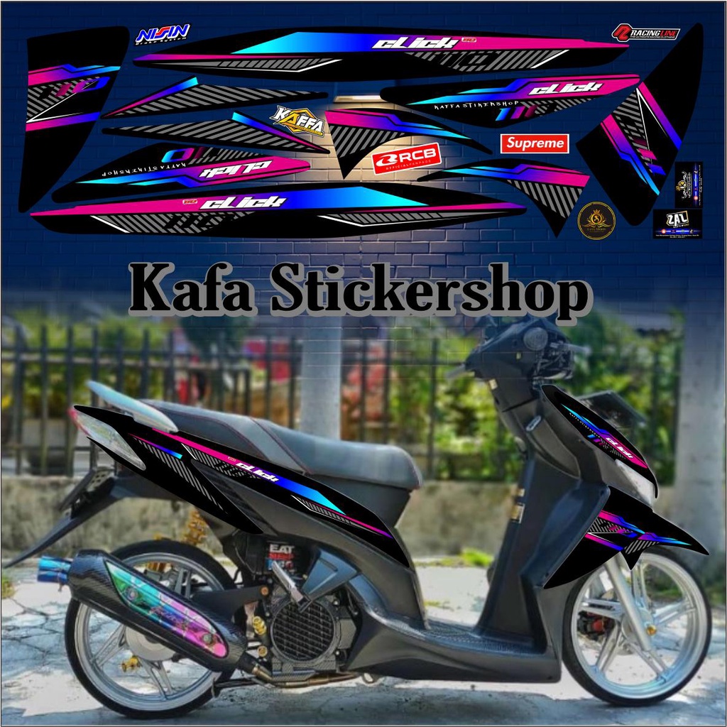 Jual Stiker Variasi Striping Vario 110 Karbu Cw Striping Variasi List