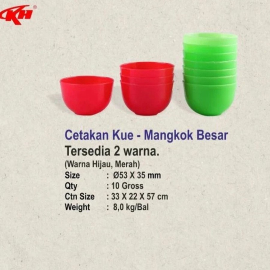 Jual CETAKAN KUE MANGKOK / KUE APEM TALAM AGAR / KUE BUGIS / JELLY ...