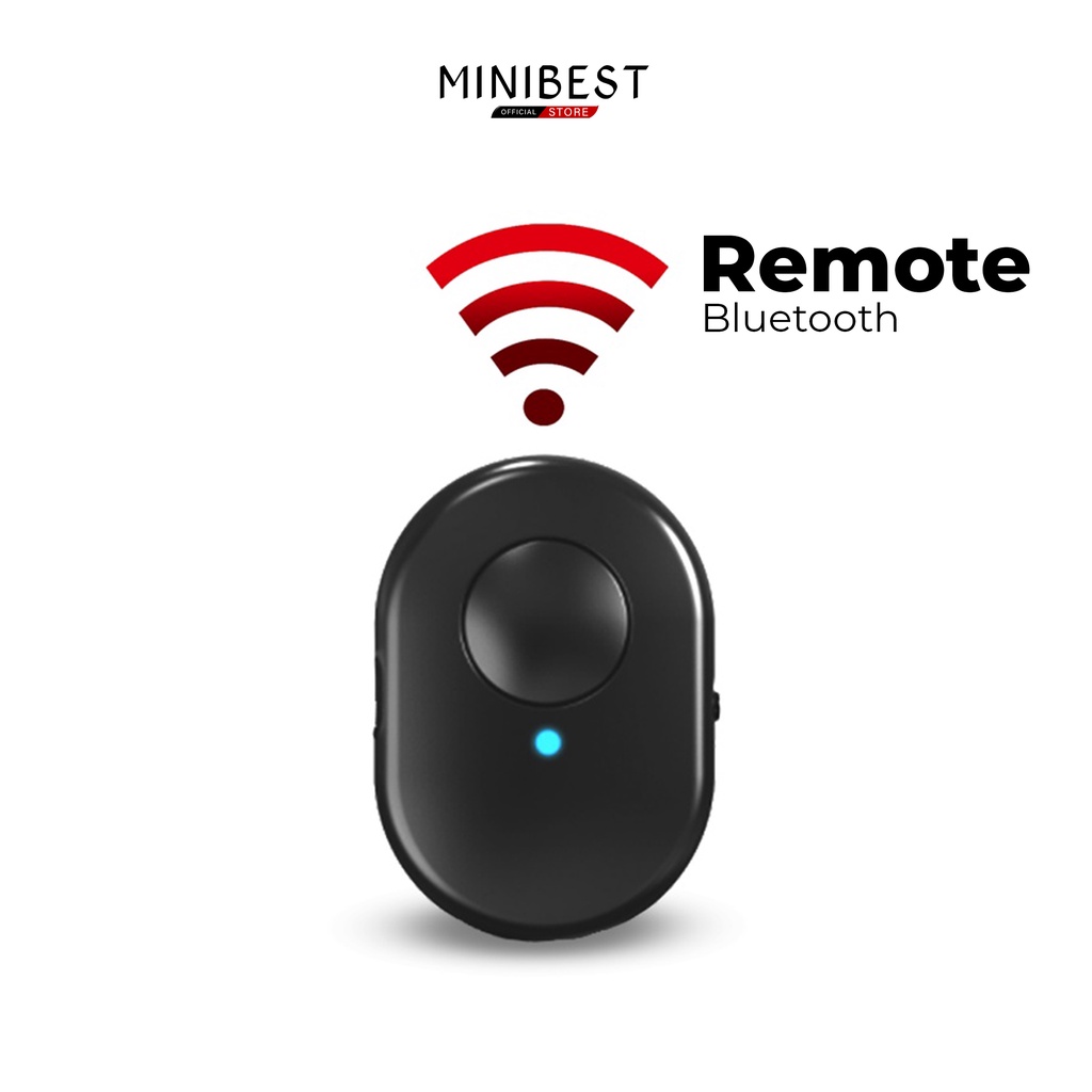Jual MINIBEST REMOTE BLUETOOTH REMOTE SHUTTER KAMERA REMOTE SELFIE
