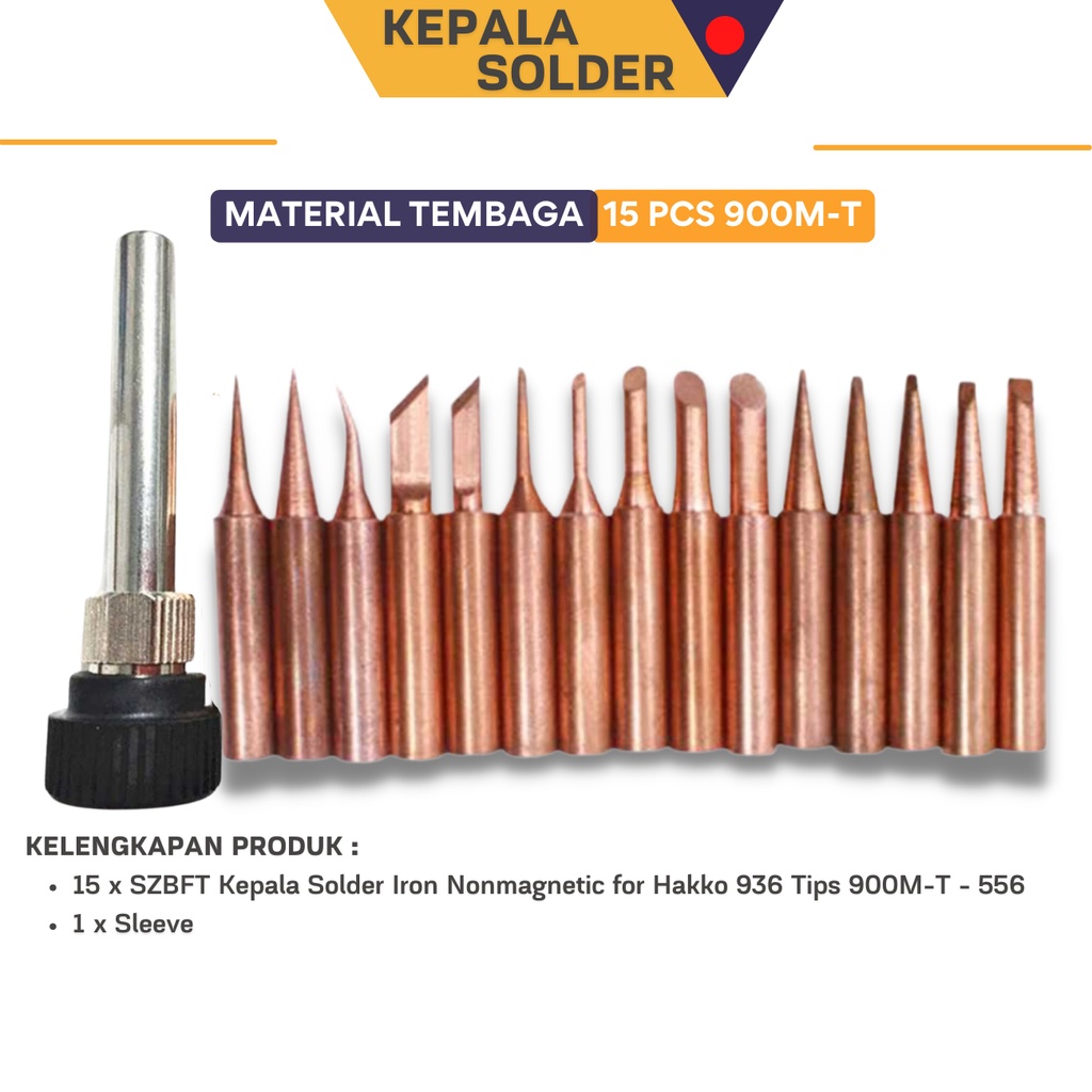 10 Puntas De Soldador, Puntas De Repuesto 900M-T-B, Puntas De Soldadura Para Estacion De Soldadura 936 937 938 969 8586 852d