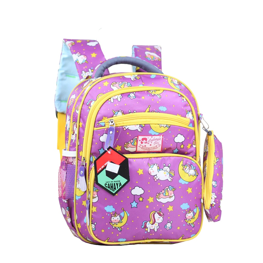 Jual Tas Ransel Gendong Anak Sekolah TK PAUD Gambar Kuda Pony Warna ...
