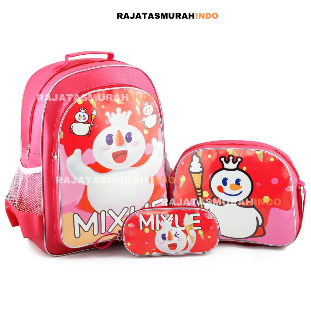 Jual RTM - TAS RANSEL TRIPLE SET - SET 3 IN 1 - RANSEL SEKOLAH ANAK ...