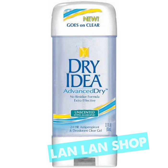 Jual DRY IDEA ANTIPERSPIRANT & DEODORANT ADVANCED DRY UNSCENTED CLEAR