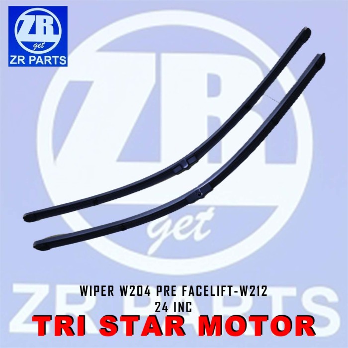 Genuine Mercedes-Benz C Class 204, E Class 207 Front Wiper Blades &ndash; Mercedes Genuine Parts