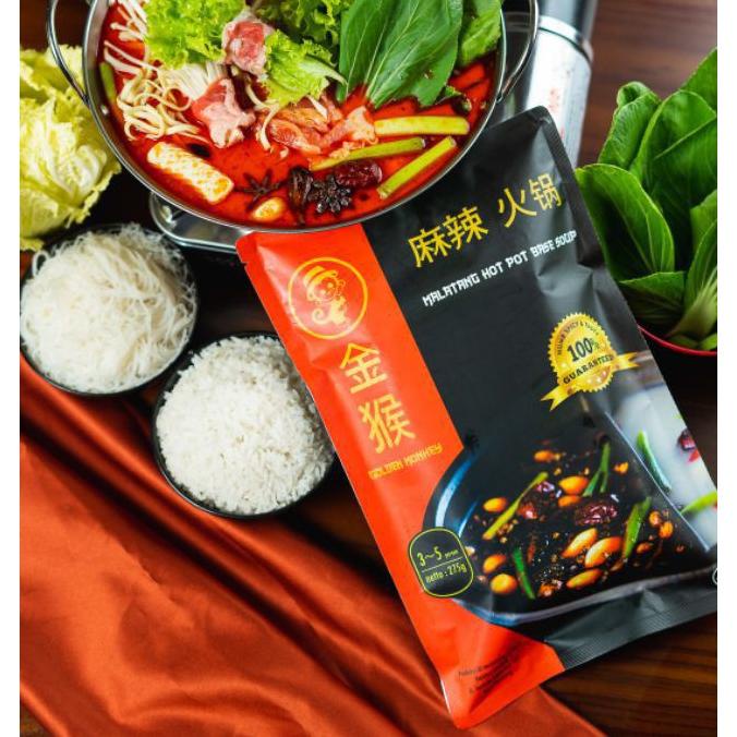 Jual Malatang Hotpot Pedas Halal Bumbu Shabu Shabu Mala Kaldu By Golden Monkey Ter Tang Haidilao