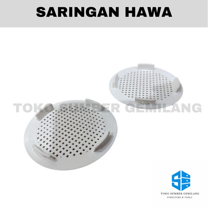 Jual Saringan Udara / Lubang Hawa / Saringan Bulat Plastik / Ventilasi