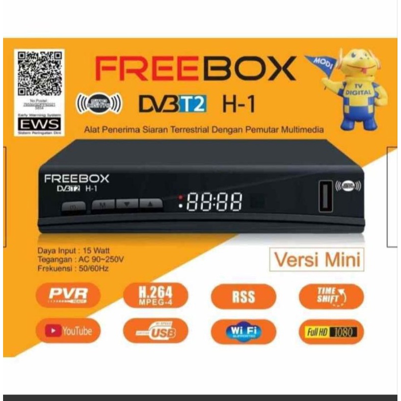 Jual SET TOP BOX FREEBOX MINI / STB / TV DIGITAL | Shopee Indonesia