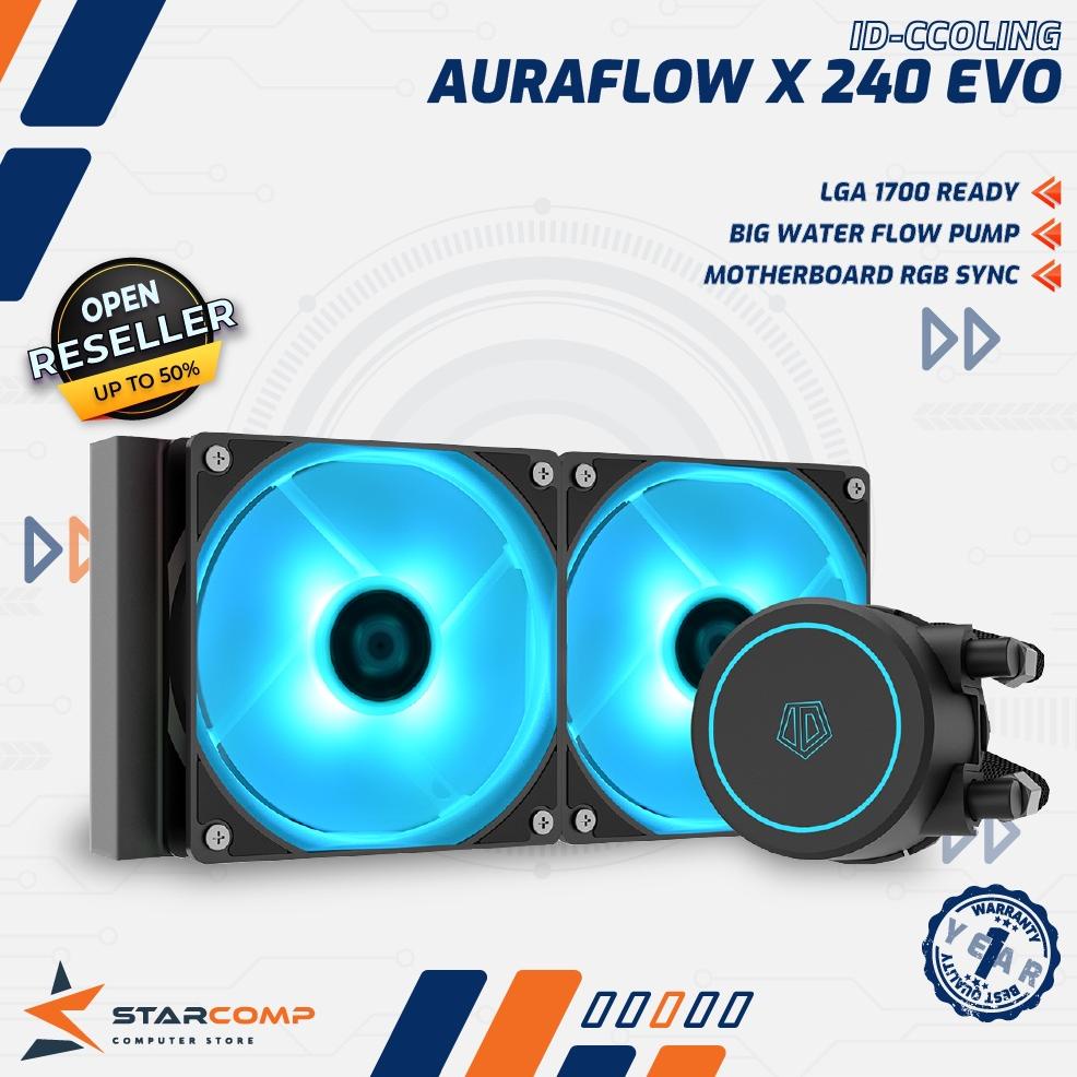Jual ID-COOLING AURAFLOW X 240 EVO RGB Sync AIO CPU Water Cooling X240 ...
