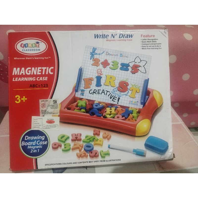 Jual Write and draw/ magnetic learning case | Shopee Indonesia