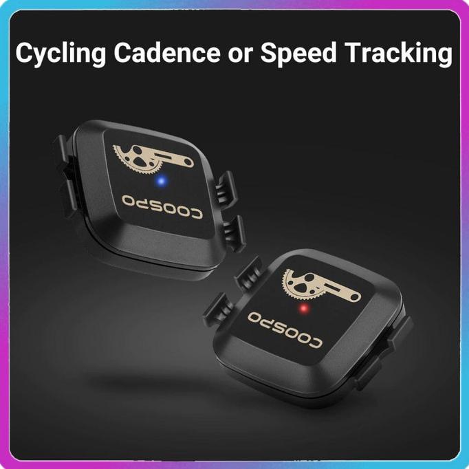 COOSPO Capteur de Cadence ou Capteur de Vitesse vélo sans Fil avec
