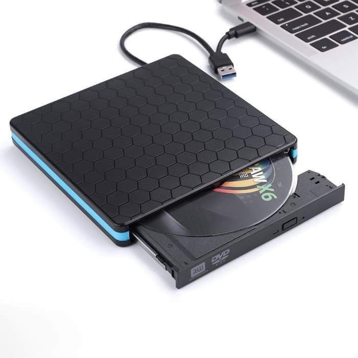 Jual External DVD RW Burner 2 in 1 Type C - USB 3.0 Slim Optical Drive ...