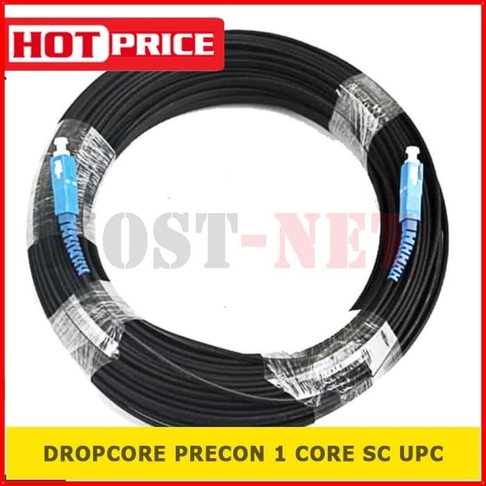 Jual KABEL DROPCORE PREKON 1 CORE SC UPC 80 METER | Shopee Indonesia