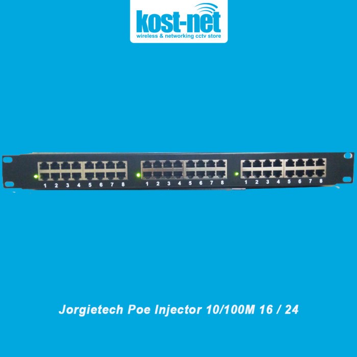 Jual Poe Injector 10/100M 24 Port Rackmount | Shopee Indonesia