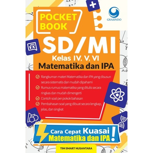 Jual Buku Pocket Book Sd Matematika Dan Ipa Oleh Tim Smart Nusantara ...