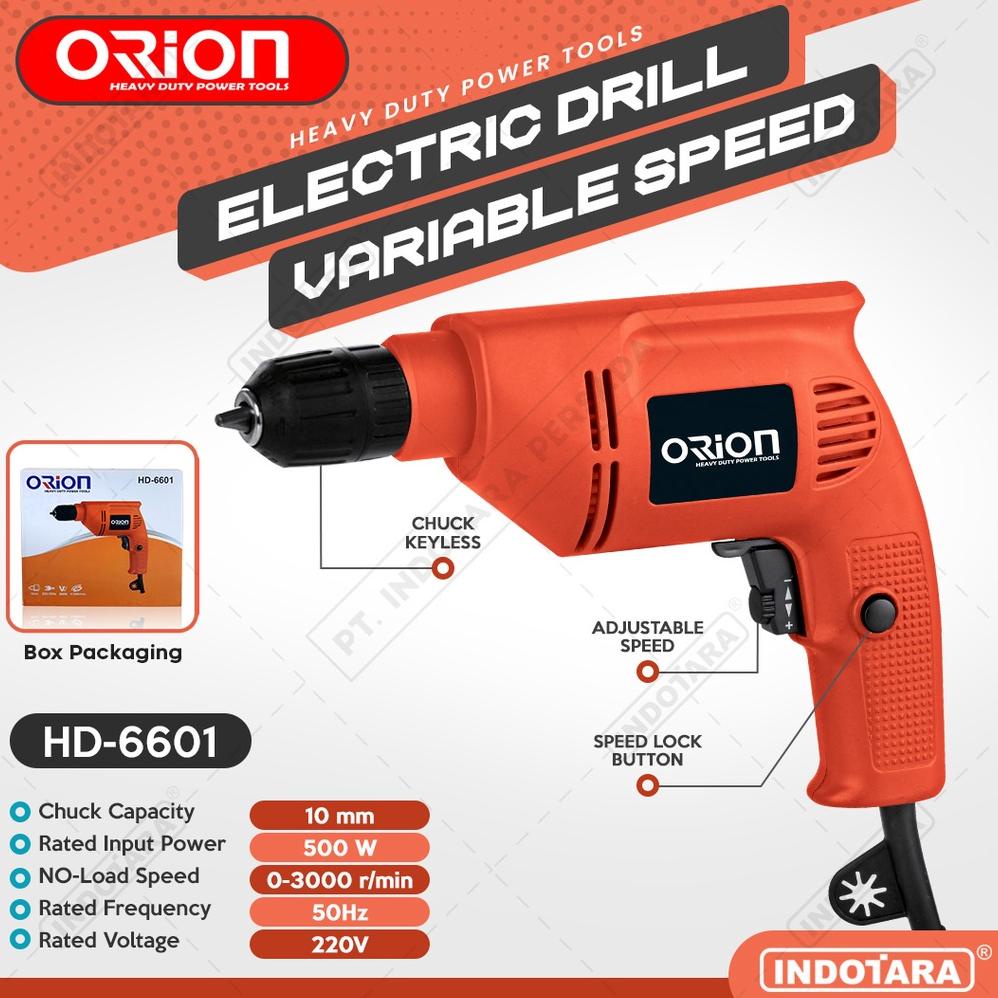 Jual Mesin Bor Listrik Elektrik Drill Listrik Orion Hd Shopee