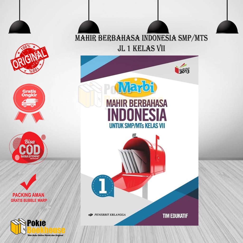 Jual BEST SELLER ORIGINAL MAHIR BERBAHASA INDONESIA (MARBI) UNTUK SMP ...