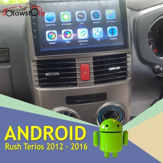 Jual Head Unit Android In Rush Terios Plus Frame Camera Spion Dan Parkir Shopee Indonesia