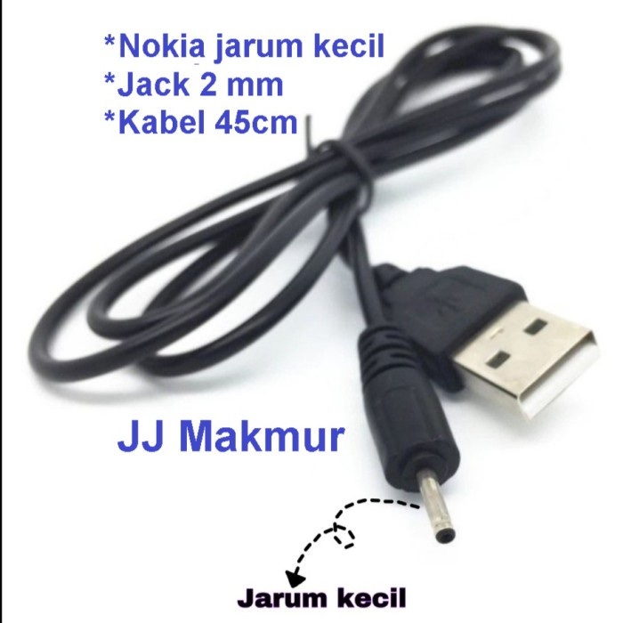 Jual Kabel Charge Usb Cas Hp Nokia Jek Mili Cable Charger Phone