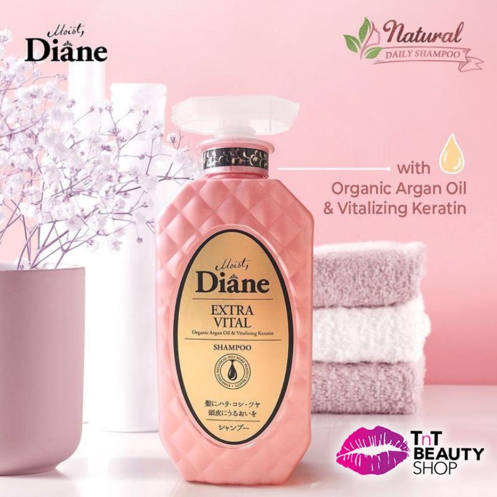 Jual Best Moist Diane EXTRA VITAL Shampoo 450ml Moist Diane EXTRA VITAL Treatment Conditioner