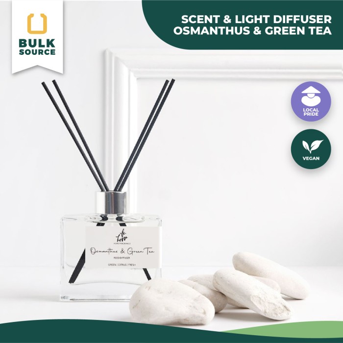 Jual SCENT AND LIGHT REED DIFFUSER OSMANTHUS & GREEN TEA | Shopee Indonesia