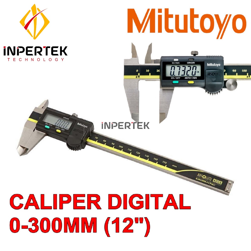 Jual Vernier Digital Caliper 300 mm MITUTOYO 50019330 Sigmat 12 Inch
