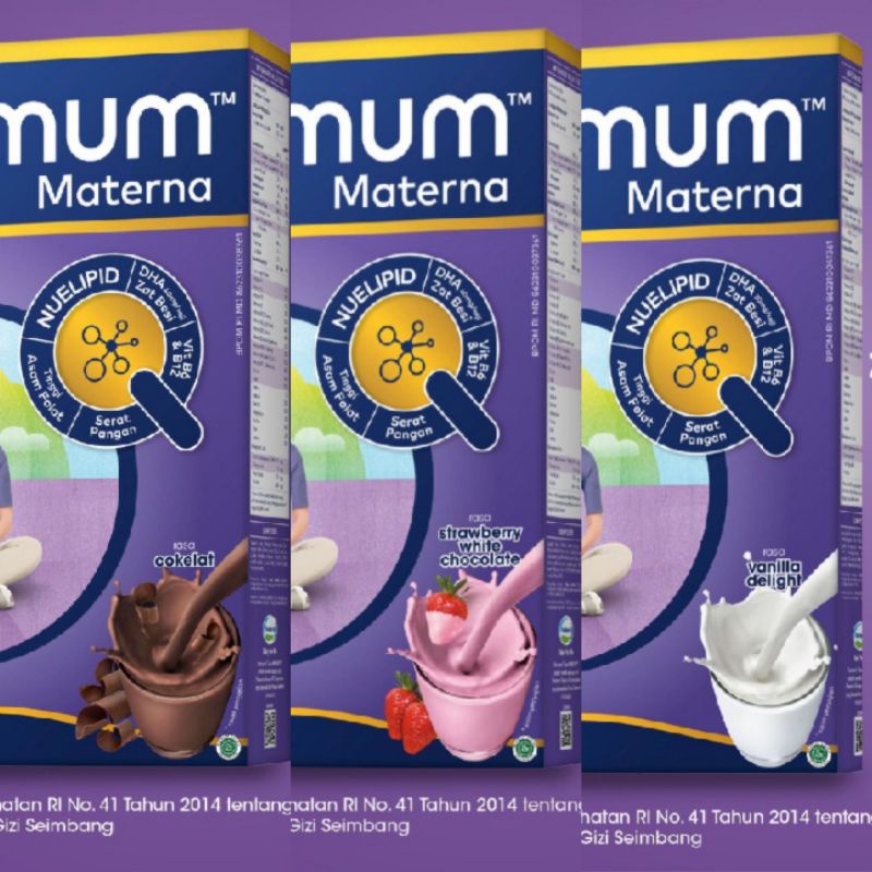 Jual Anmum Materna Chocolate / Strawberry White Choco / Vanilla Susu