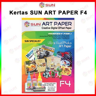 Jual ( Cod ) Kertas Art Paper - Sun Art Paper 100, 120, 150, 210, 230 