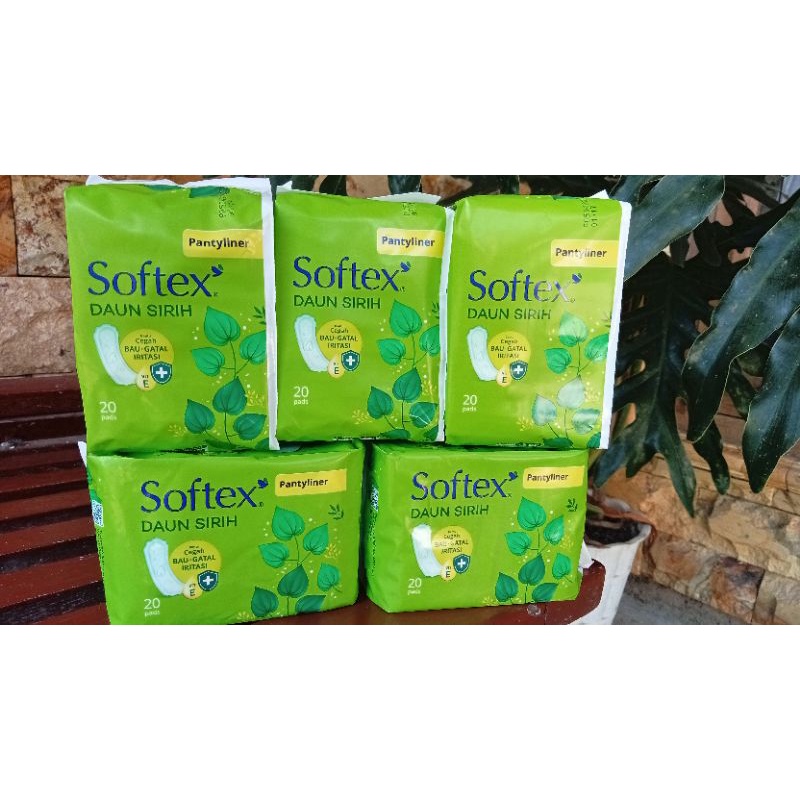 Jual Panty liners softex daun sirih 20 pads Shopee Indonesia