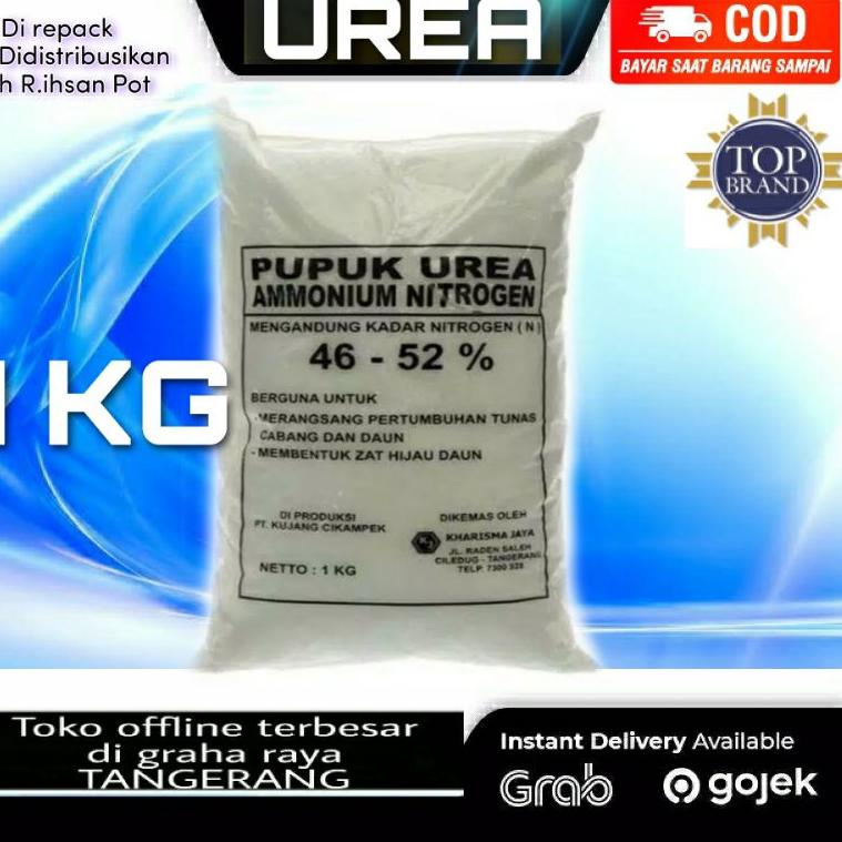 Jual MURAH Pupuk Urea 1 KG Kemasan Repack Untuk Penyubur Tanaman KODE 563 Shopee Indonesia