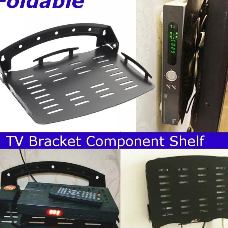 Jual Ambalan Rak Besi Braet Dvd Dvr Cctv Rak Dinding Router Tv Setup ...