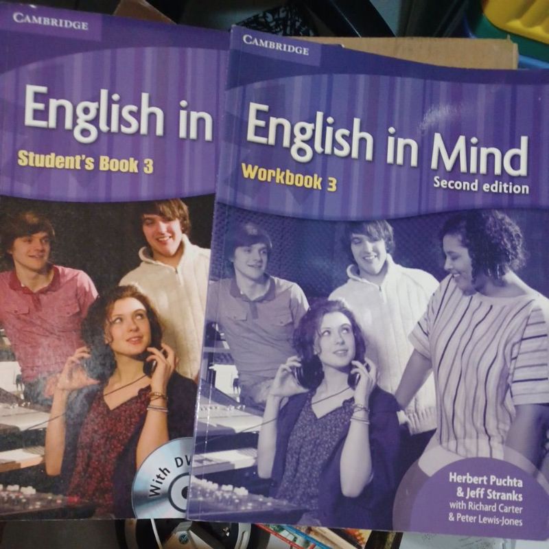 Jual buku cetak cambridge english in mind students book workbook 3 ...